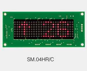  Display LED por matriz de puntos para ascensores